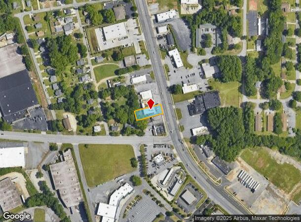  2508 S Main St, High Point, NC Parcel Map