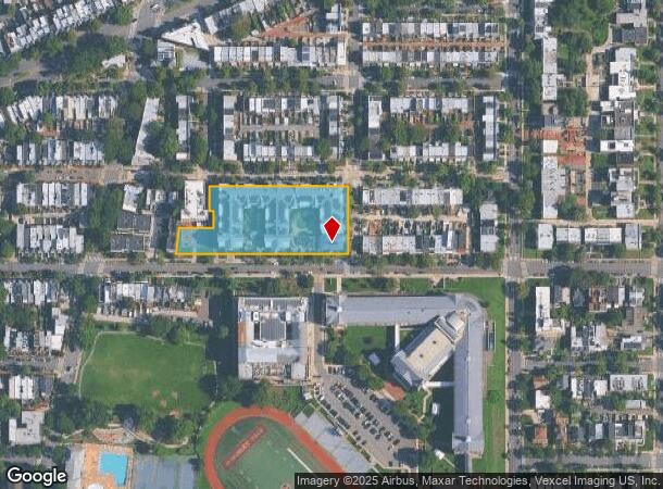  116 T St Ne, Washington, DC Parcel Map