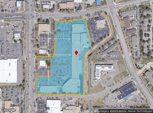 4356 S College Ave, Fort Collins, CO Parcel Map
