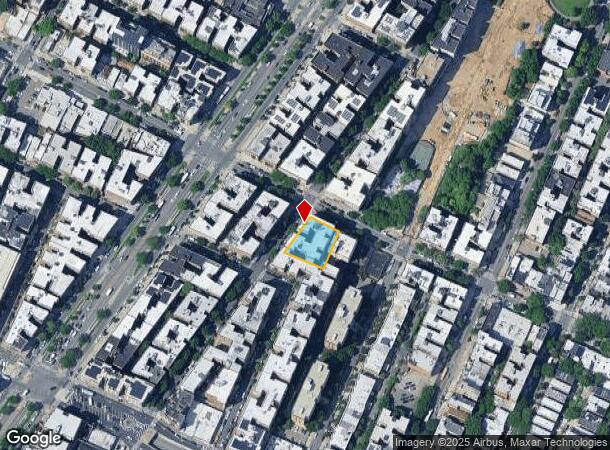  1280 Sheridan Ave, Bronx, NY Parcel Map