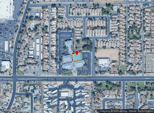 604 W Warner Rd, Chandler, AZ Parcel Map