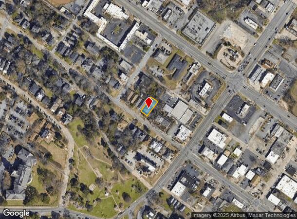 961 Walnut St, Macon, GA Parcel Map