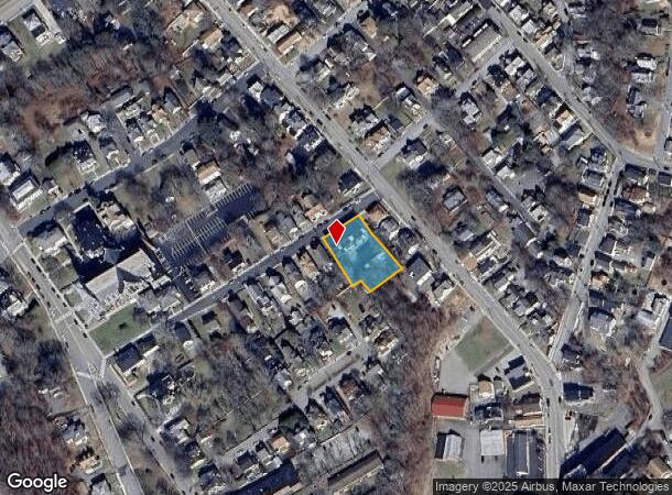  53 Otis St, Norwich, CT Parcel Map