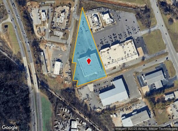  701 Skyland Blvd, Tuscaloosa, AL Parcel Map