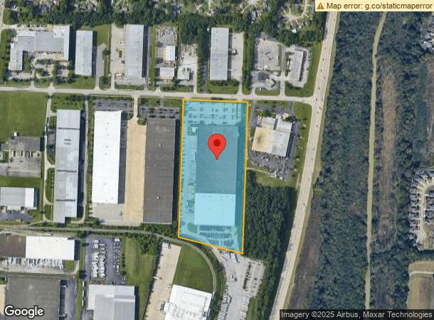  7100 Global Dr, Louisville, KY Parcel Map