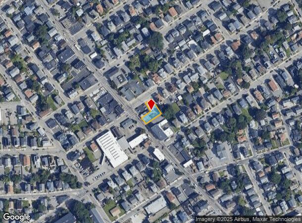  551 Dexter St, Central Falls, RI Parcel Map