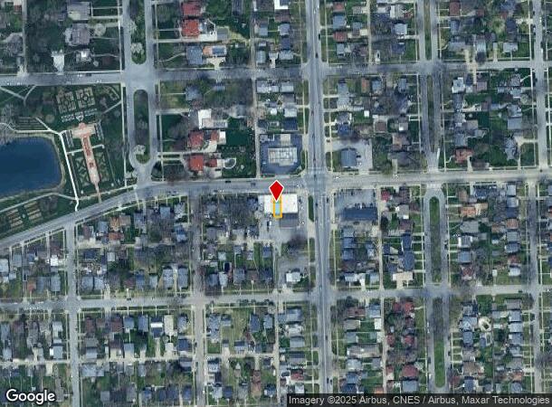  1722 Lake Ave, Fort Wayne, IN Parcel Map