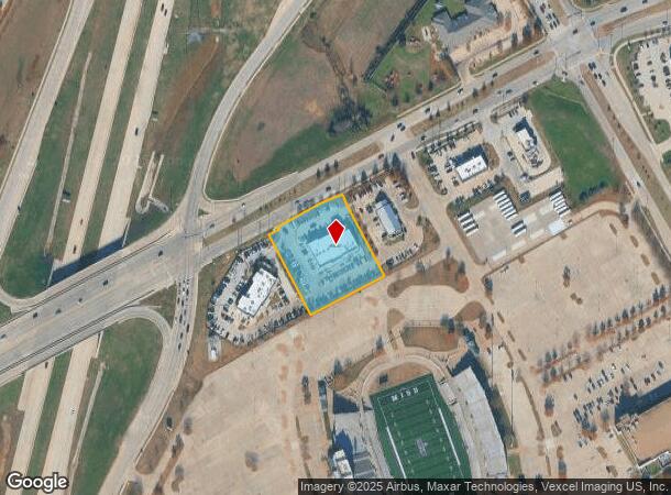 3550 E Broad St, Mansfield, TX Parcel Map