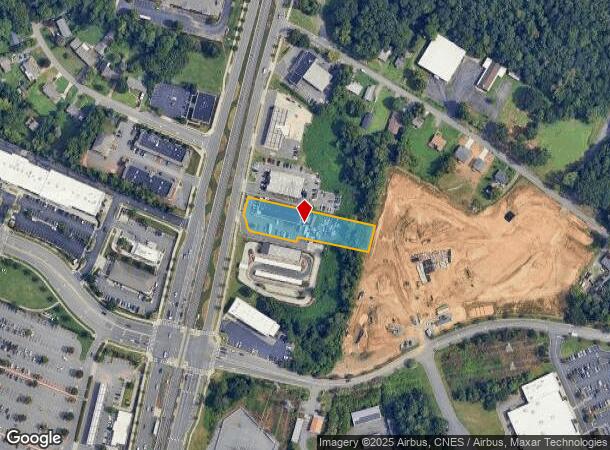  7918 N Tryon St, Charlotte, NC Parcel Map