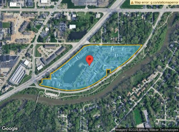  4400 E Fall Creek Parkway North Dr, Indianapolis, IN Parcel Map