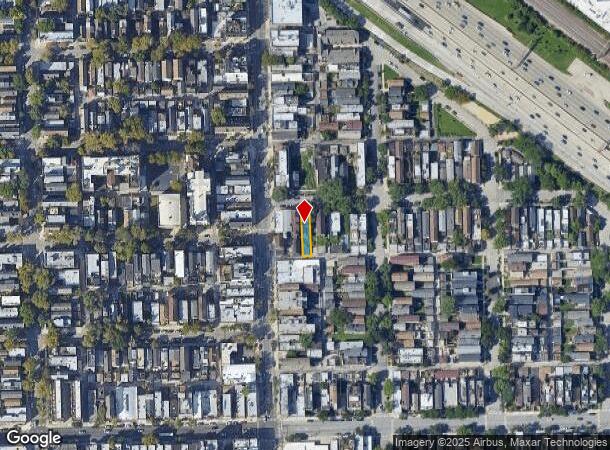  1951 W Dickens Ave, Chicago, IL Parcel Map