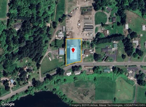  2536 Lewis River Rd, Woodland, WA Parcel Map