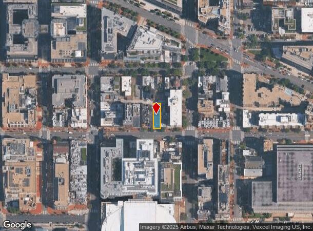  615 H St Nw, Washington, DC Parcel Map