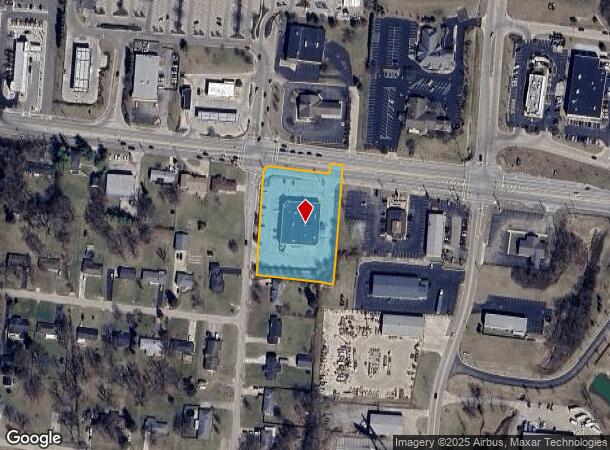1300 E 2Nd St, Franklin, OH Parcel Map