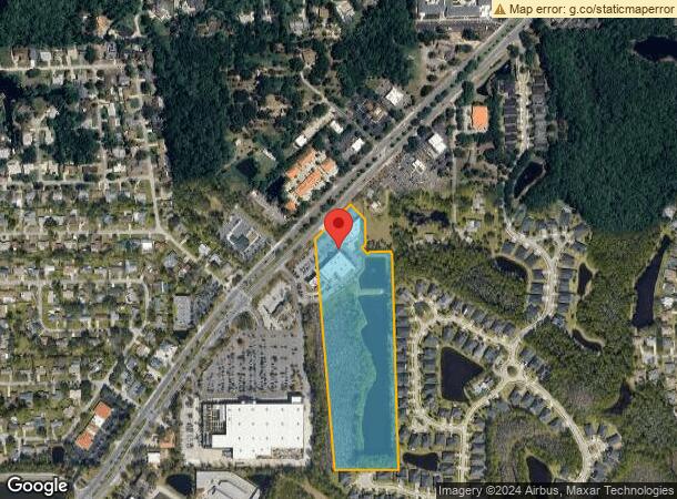  1298 W Granada Blvd, Ormond Beach, FL Parcel Map