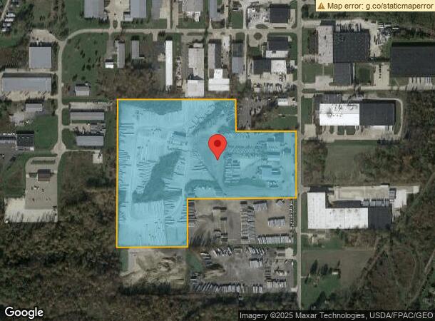  1041 Lake Rd, Medina, OH Parcel Map