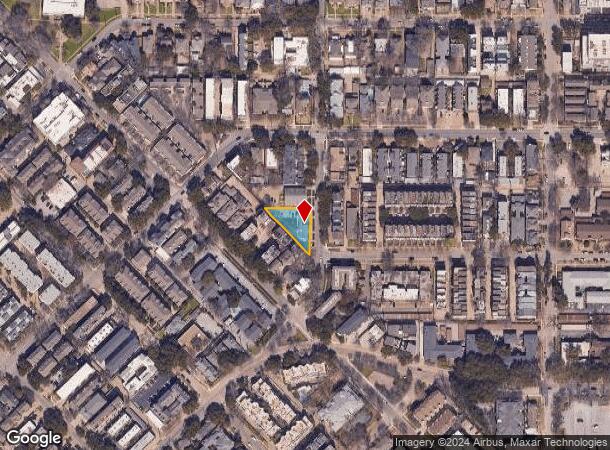  4101 Douglas Ave, Dallas, TX Parcel Map