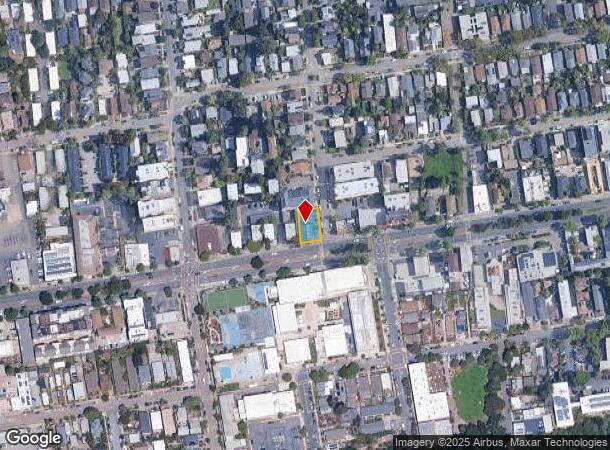  1245 University Ave, Berkeley, CA Parcel Map