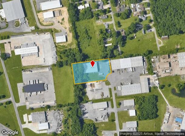 3885 Industrial Dr, Paducah, KY Parcel Map