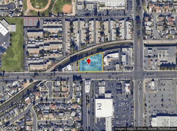  5895 Ball Rd, Cypress, CA Parcel Map