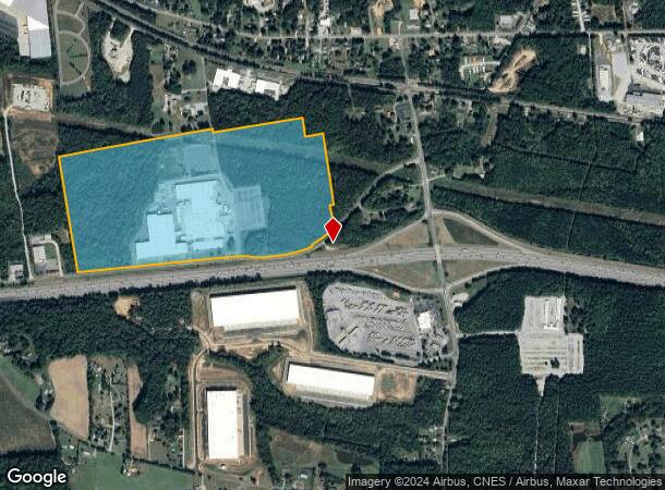  6801 Industrial Dr, Mebane, NC Parcel Map