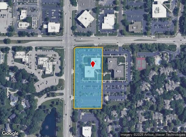 4601 College Blvd, Leawood, KS Parcel Map
