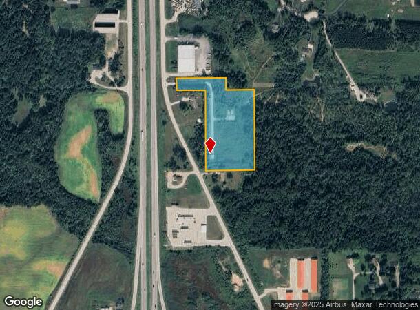 304 E Frontage Rd, Little Suamico, WI Parcel Map