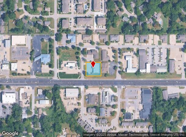 540 Fireside Ct, Lawrence, KS Parcel Map