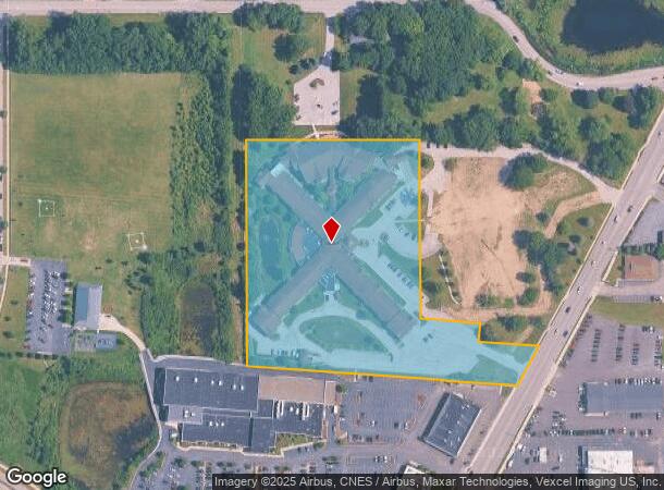 3303 Pines Village Cir, Valparaiso, IN Parcel Map