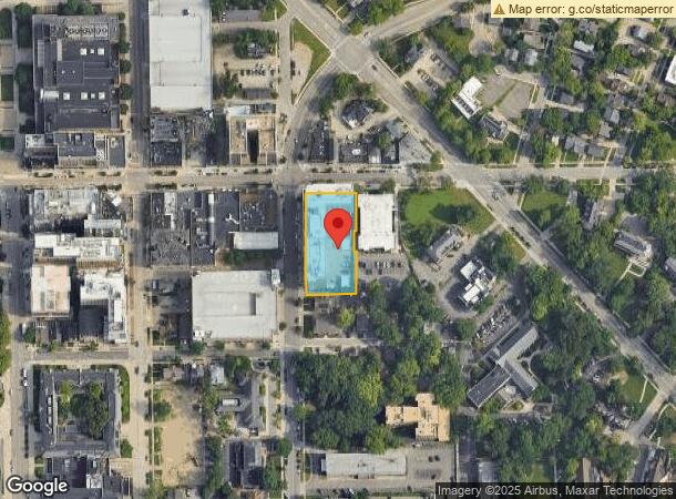  1300 S University Ave, Ann Arbor, MI Parcel Map