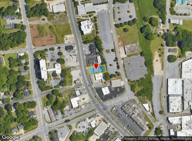  1029 S Main St, High Point, NC Parcel Map