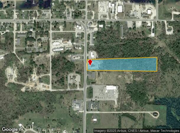 121 S Division St, Bellaire, MI Parcel Map