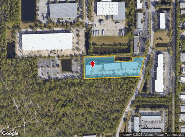  748 North Dr, Melbourne, FL Parcel Map