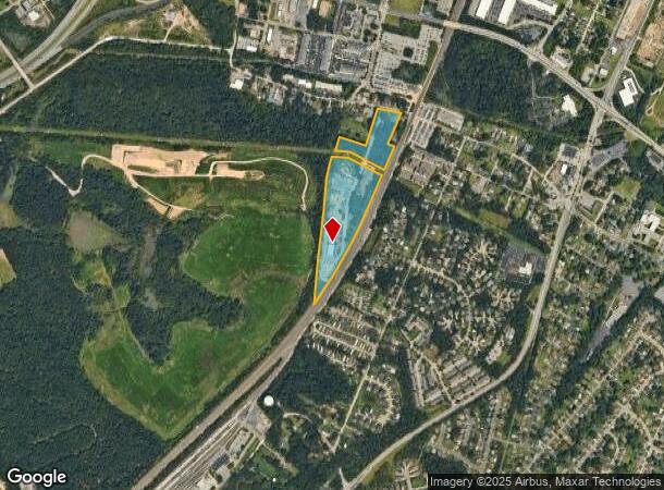 1405 Odenton Rd, Odenton, MD Parcel Map