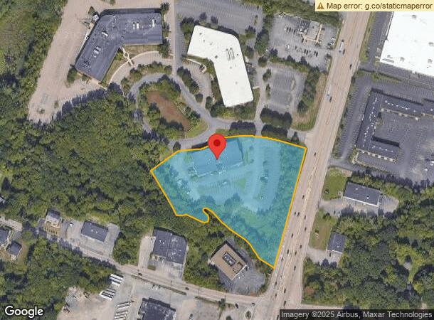  3 Edgewater Dr, Norwood, MA Parcel Map