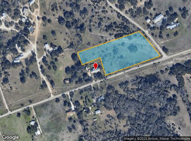  3556 Hero Way, Leander, TX Parcel Map
