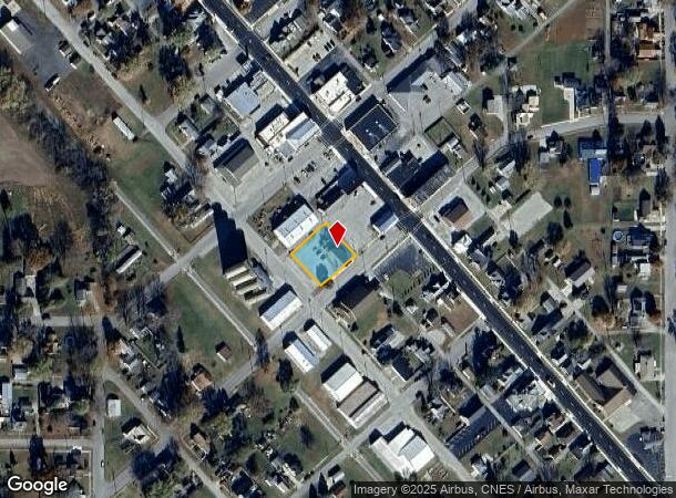  113 W Center St, Royal Center, IN Parcel Map