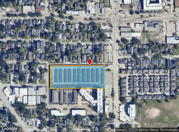  1715 Airline Dr, Houston, TX Parcel Map