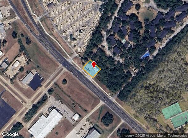  1296 N Harvey Mitchell Pky, Bryan, TX Parcel Map