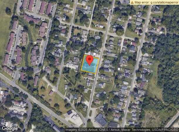  1007 Midland Ave, Columbus, OH Parcel Map