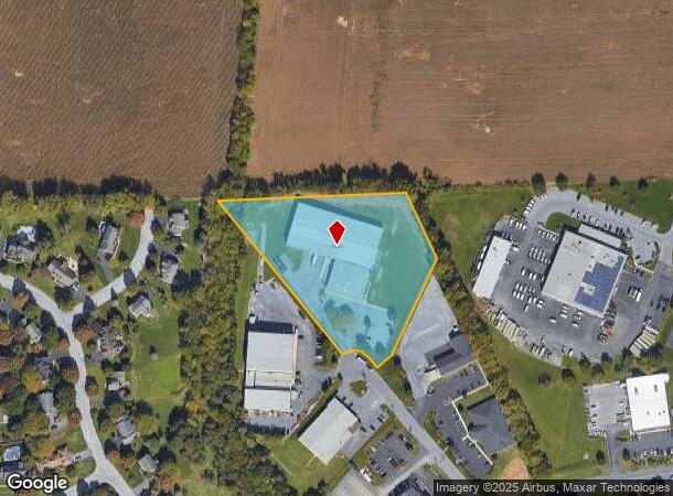  30 Wright Ave, Lititz, PA Parcel Map