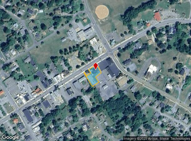 8331 W Main St, Marshall, VA Parcel Map