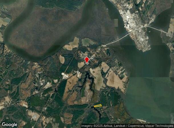 18679 Eltham Rd, West Point, VA Parcel Map