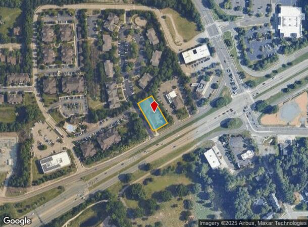 1751 Dobbins Dr, Chapel Hill, NC Parcel Map