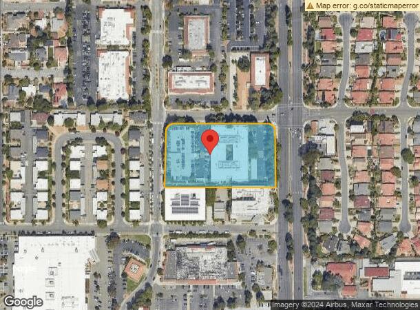  10201 N De Anza Blvd, Cupertino, CA Parcel Map