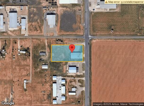  3701 N Frankford Ave, Lubbock, TX Parcel Map