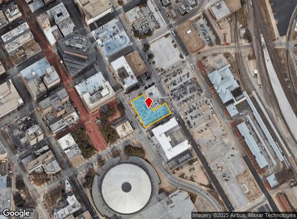  901 Commerce St, Fort Worth, TX Parcel Map