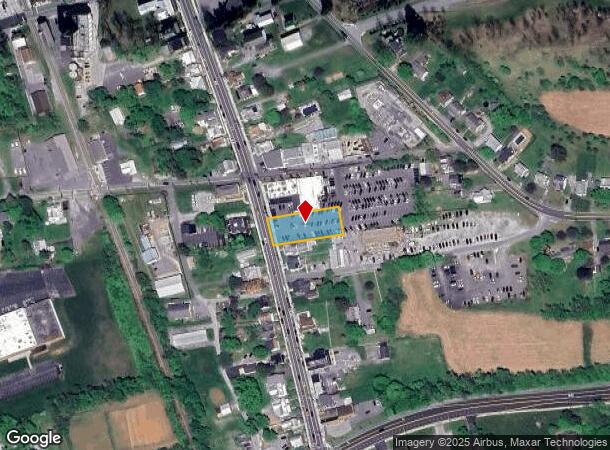 1105 S Main St, Hampstead, MD Parcel Map