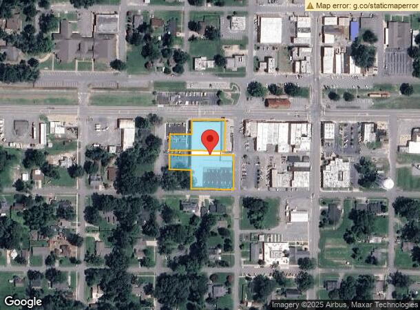  105 Jefferson St, Lonoke, AR Parcel Map