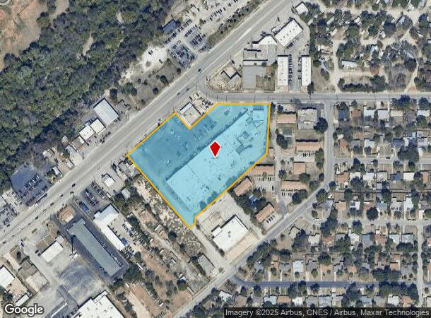  2034 Austin Hwy, San Antonio, TX Parcel Map